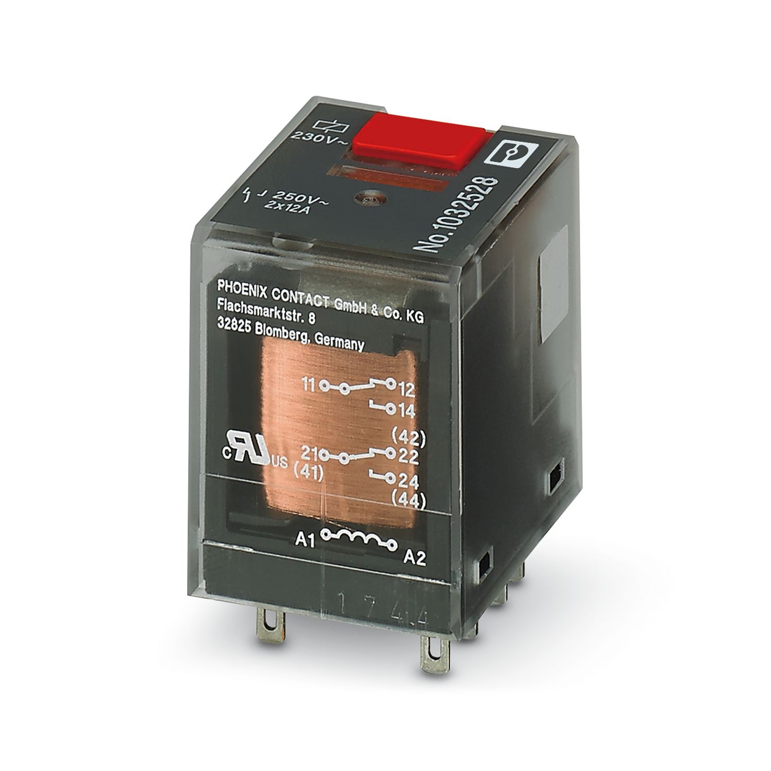 REL-IR-BL-230AC/2X21 – Nhân Relay