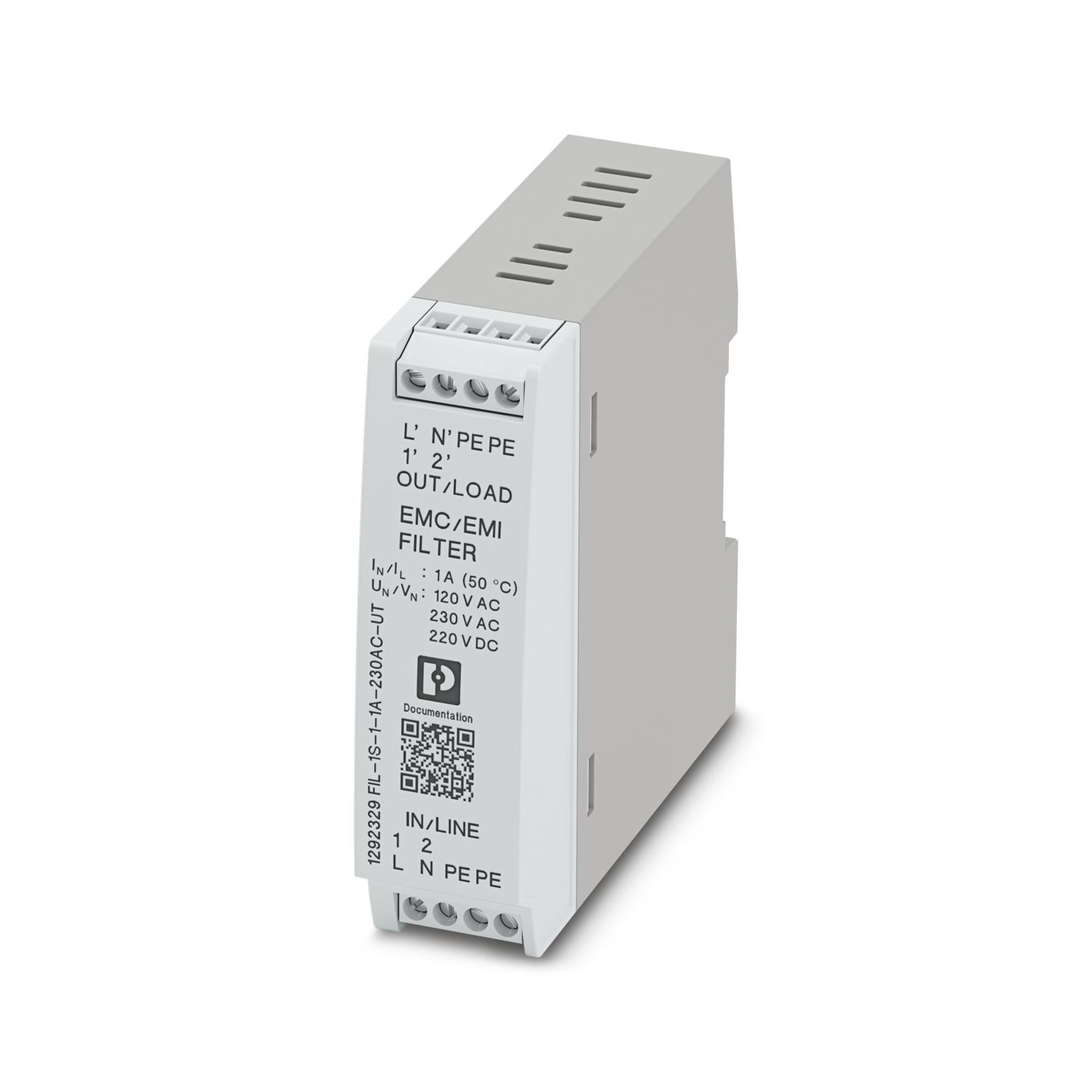 FIL-1S-1-1A-230AC-UT