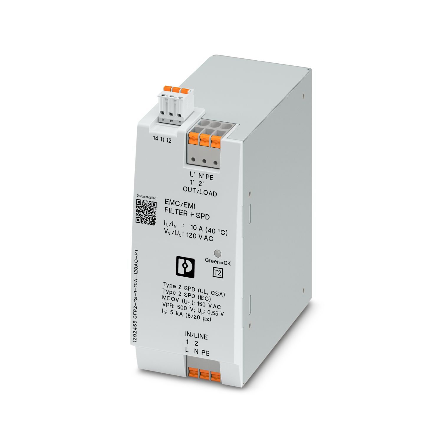 SFP2-1S-1-10A-120AC-PT