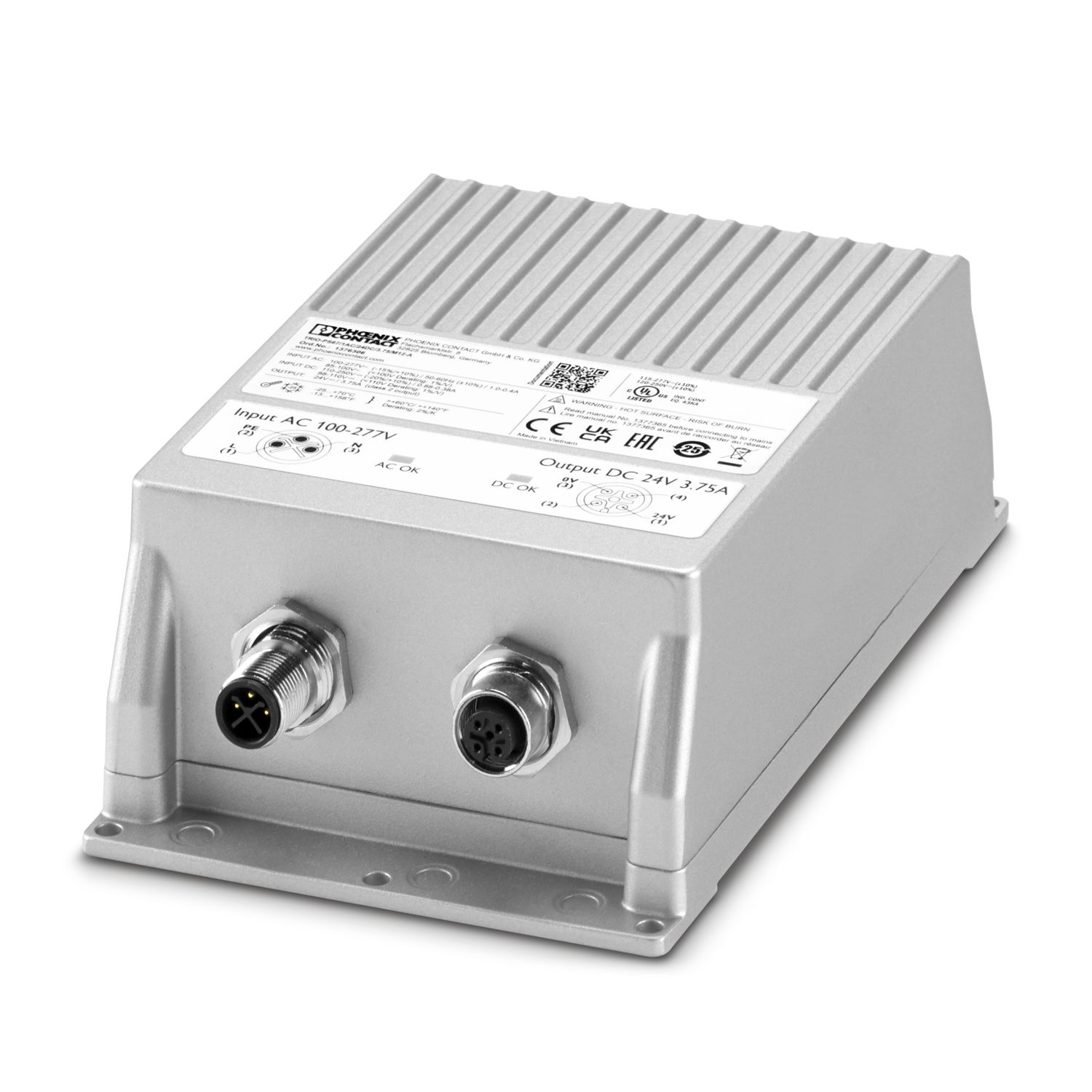 TRIO-PS67/1AC/24DC/3.75/M12-A