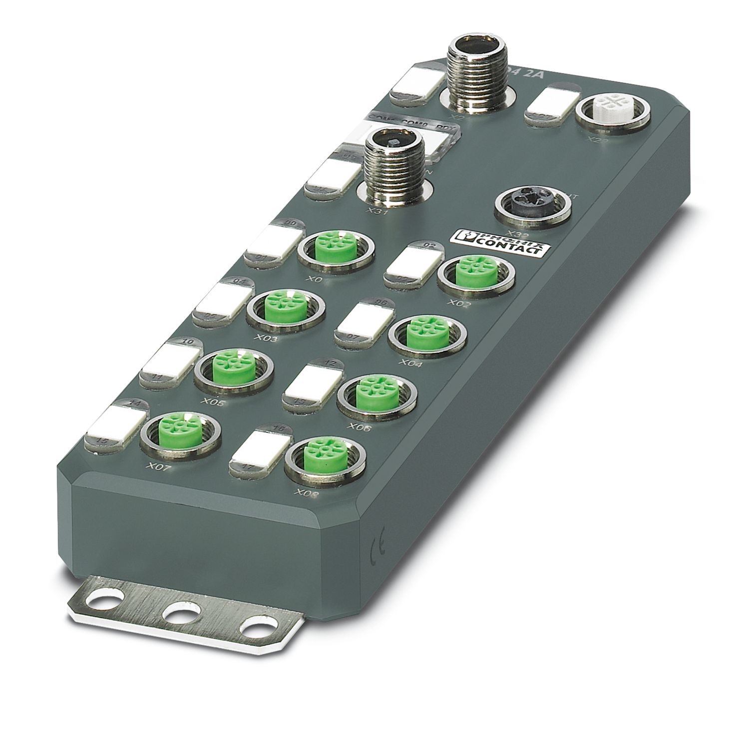 AXL E PB DI8 DO4 2A M12 6P