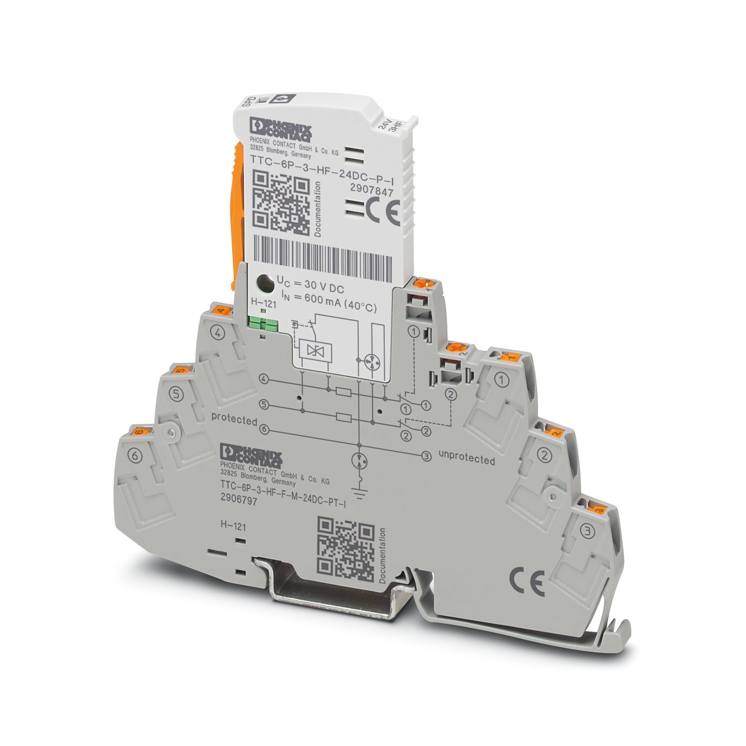 TTC-6P-3-HF-F-M-24DC-PT-I