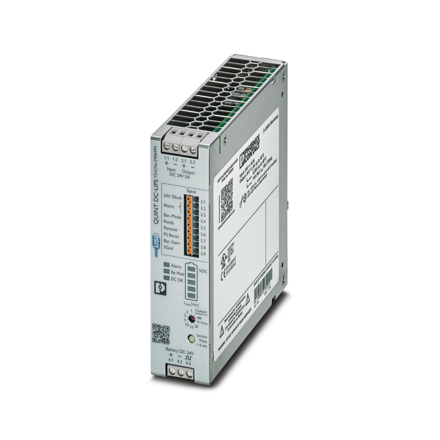 QUINT4-UPS/24DC/24DC/5/USB