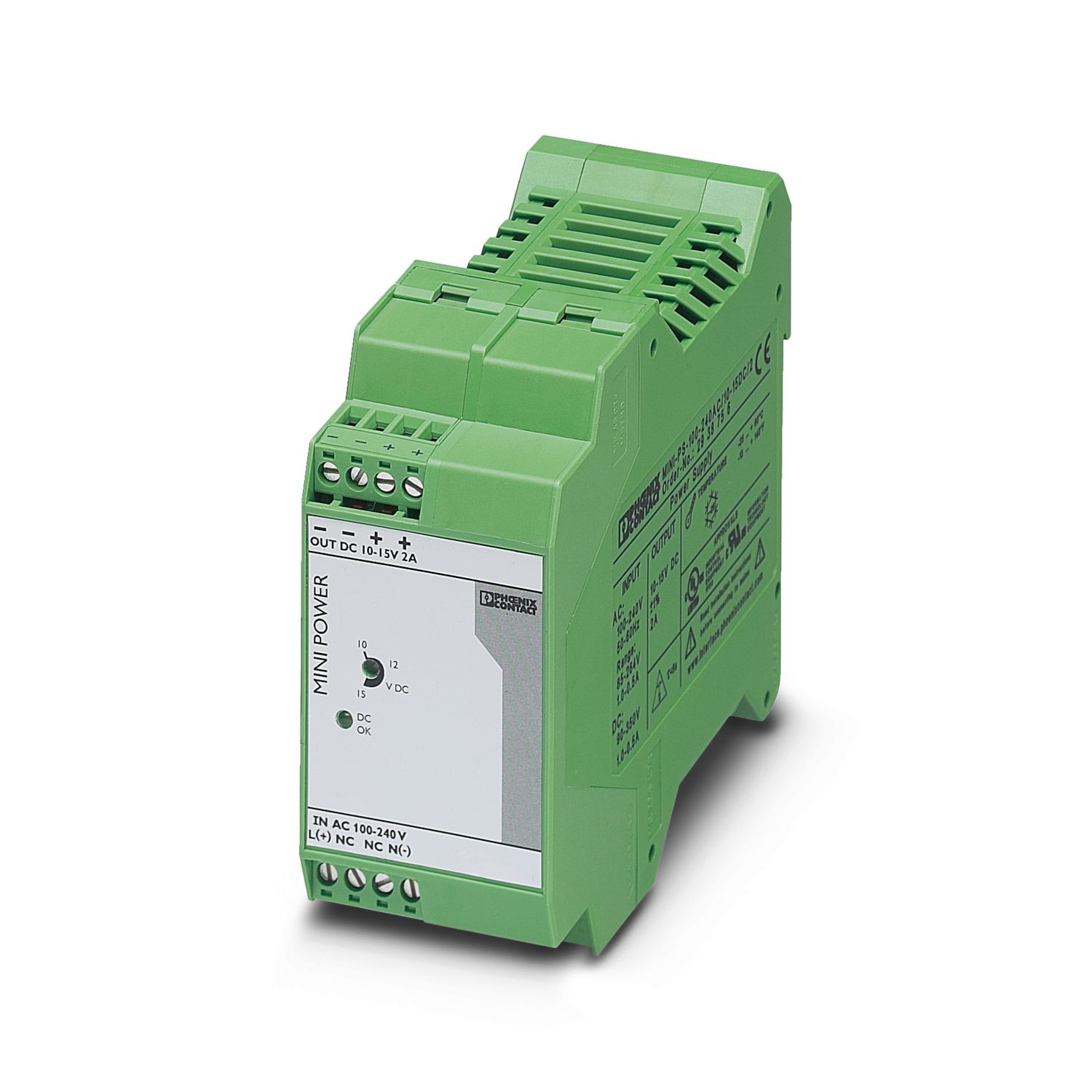 MINI-PS-100-240AC/10-15DC/2 – Nguồn Mini